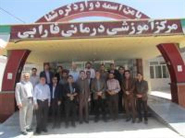 بازدید  نمایندگان احزاب و سازمانهای سمن استان ( NGO) از مرکز آموزشی درمانی فارابی
