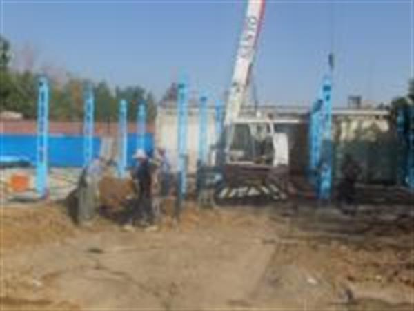 تصاویری از پیشرفت کار ساخت سایت MRI مرکز فارابی