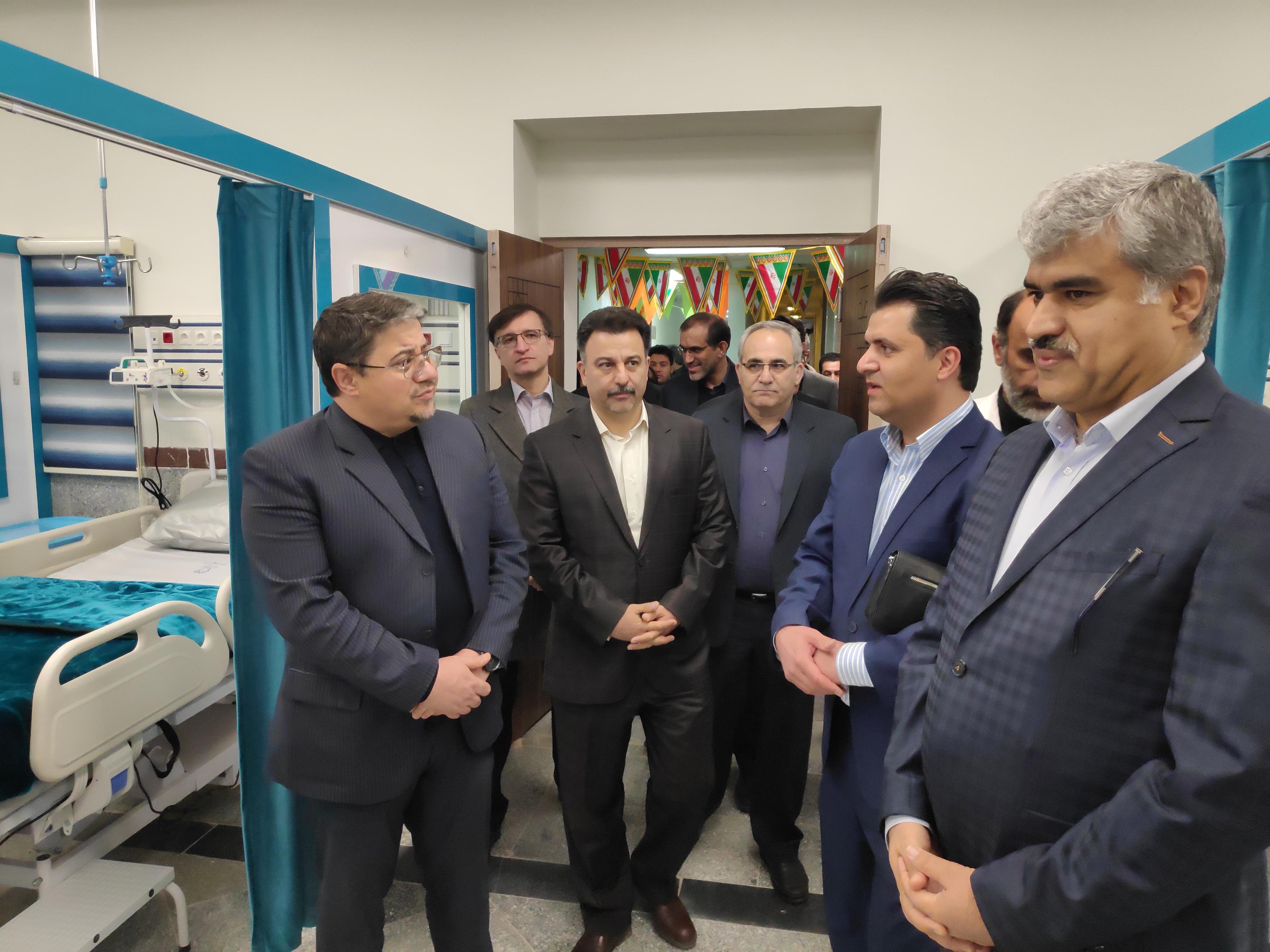 افتتاح بخش "سکته حاد مغزی" بیمارستان فارابی باحضور معاونت محترم عمرانی استانداری و ریاست محترم دانشگاه علوم پزشکی و دیگر مسئولین